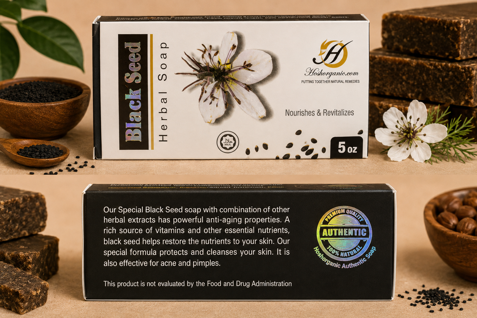 Black Seed Herbal Soap