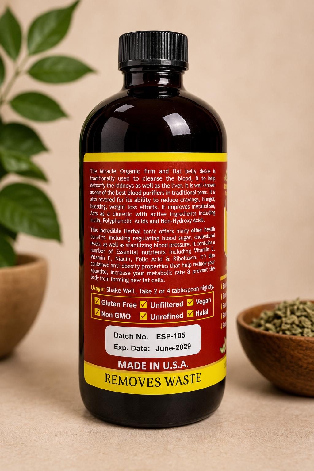 Organic Firm & Flat Belly